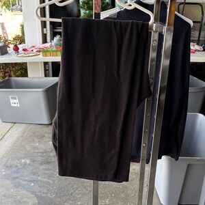 Black Knit pants - Classic Simple Style